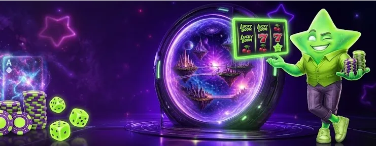 Lucky Boom Casino banner app NL